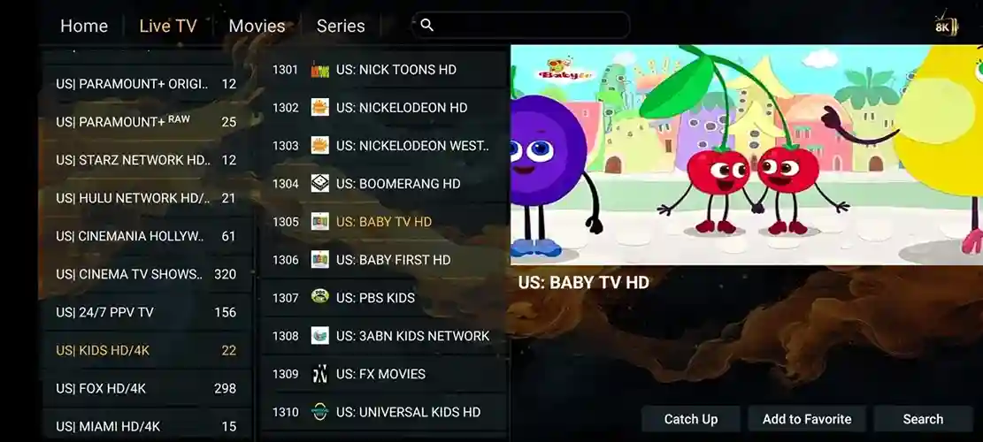 Preview 3 - Island Streamz IPTV Premium IPTV Subscription